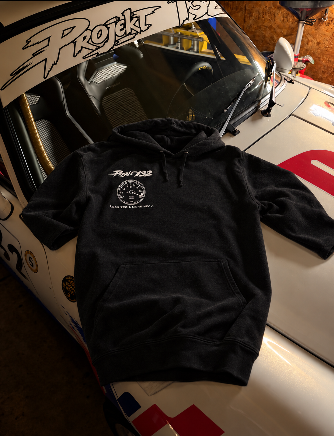 Less Tech. More Heck. Hoodie