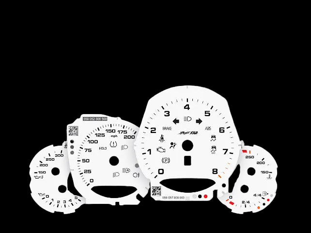 porsche 911 991 custom gauge faces