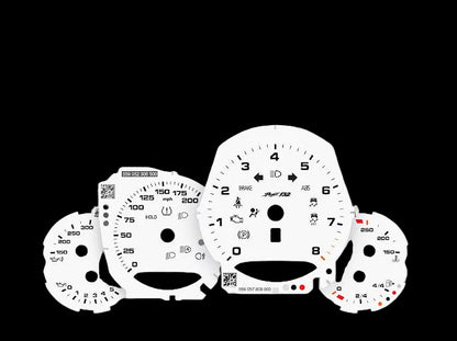 porsche 911 991 custom gauge faces