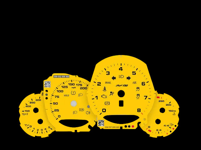 porsche 911 991 custom gauge faces