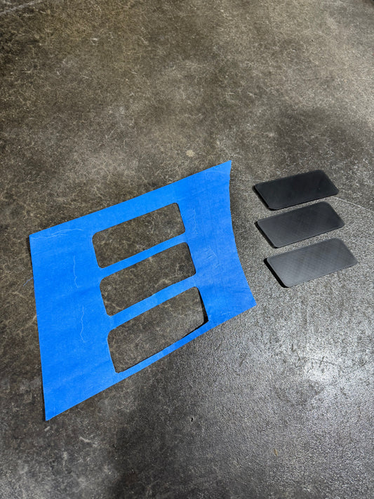 993 Rear Bumper Cutout - Template Kit