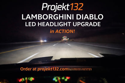 Diablo LED Headlight Conversion