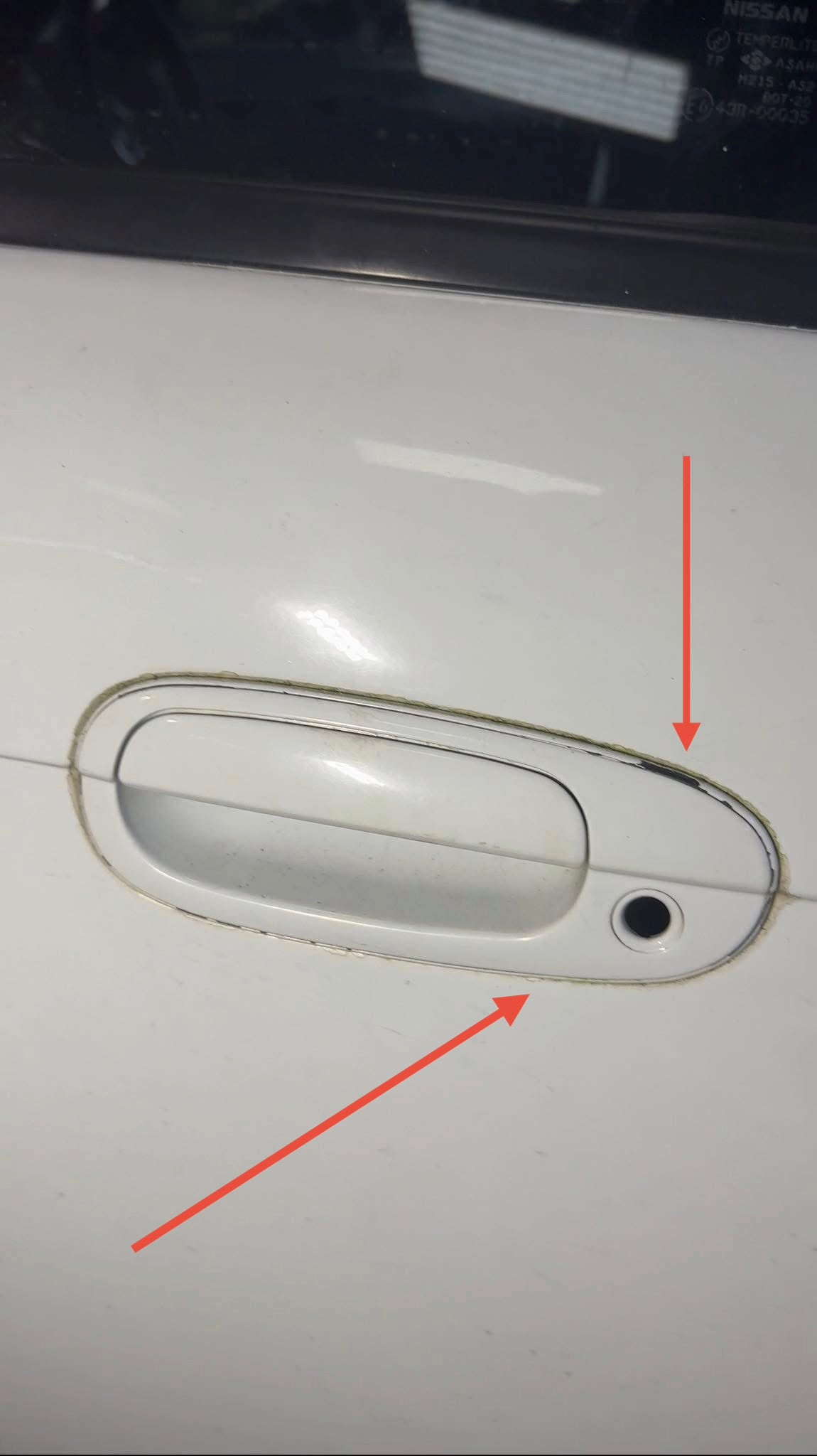 S14 Nissan 240sx Door Handle Seal Gasket (Sold as Pair) PN: P132S14DHG