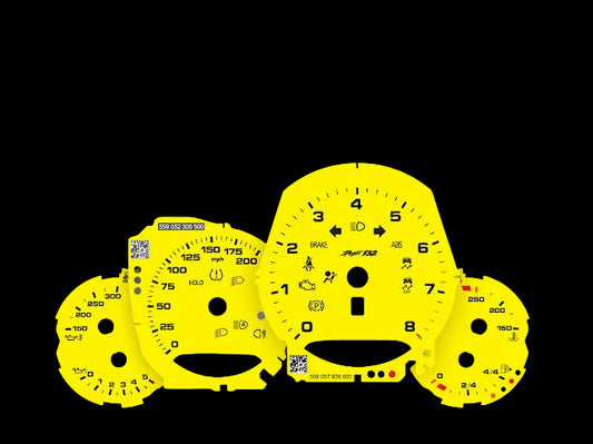 porsche 911 991 custom gauge faces