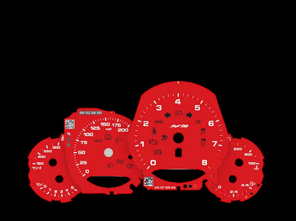 porsche 911 991 custom gauge faces