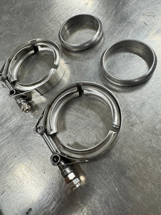 Lamborghini Diablo Exhaust Clamps and Gaskets